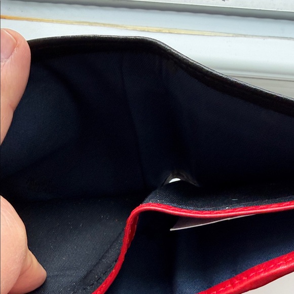 Etro Black and Red Leather Wallet - Picture 5 of 7